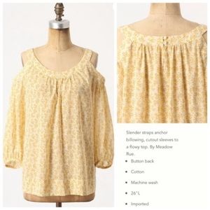 Meadow Rue Anthropologie Cold Shoulder Pyracantha